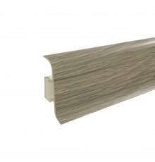 Плинтус ПВХ 56мм 146 Кедр алтайский 2,5м (уп.40шт) - ТМ RicoLeo