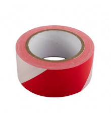 Лента сигнальная 50мм x 100м, красно- белая (уп. 72шт) - TM Profmet