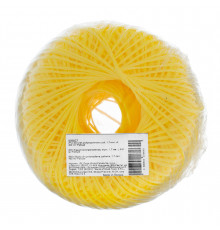 Шпагат полипропиленовый желтый 400м, 1,7мм, 1200текс - ТМ Palisad