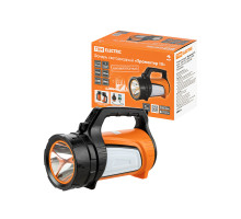 Фонарь светодиод "Прожектор 10" аккум. 10 Вт LED+12 SMD+12 SMD 350 лм 37 В 24 А*ч USB - TM TDM