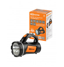 Фонарь светодиод. "Прожектор 7" аккумуляторный 3 Вт LED+COB 120 лм 37 В 15 А*ч USB - TM TDM