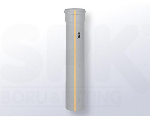 Труба ПП для внутренней канализации 110/2,7/1000 ТМ SPK Труба ПП для внутренней канализации 110/2,7/1000 ТМ SPK