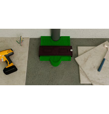 Шаблон для подрезки отделочных материалов 120мм - TM GRACE