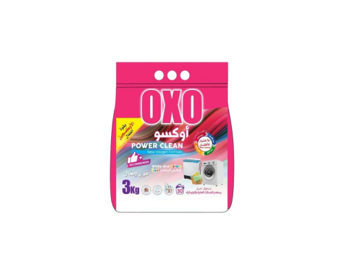 Порошок стиральный автомат 3,0 кг White & Colors Oxo Power Clean