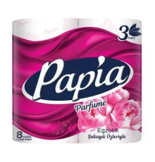 Бумага туалетная 3х слойн. 8 рул/уп Parfume\' \'Egzotik Papia