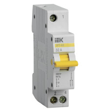 Авт. выкл. ВРТ-63 1Р 32А IEK