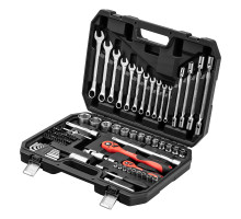 Набор инструментов 89 предметов, CrV 1/2", 1/4" - ТМ MTX