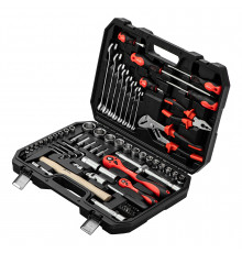 Набор инструментов 76 предметов CrV, 1/2", 1/4" - ТМ MTX