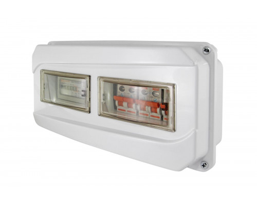 Щит учета ЩРН-12-1ф 167х350х111 мм пластиковый IP55 - ТМ TDM