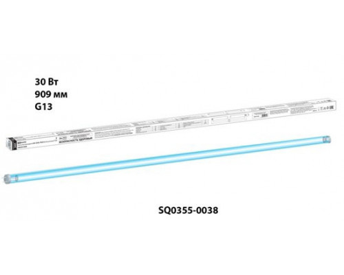 Лампа бактерицидная UVC 30 Вт, T8/G13, безозоновая - TM TDM Лампа бактерицидная UVC 30 Вт, T8/G13, безозоновая - TM TDM