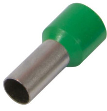 Изолированный наконечник втулочный e.terminal.stand.e4009.green 4,0 кв.мм, зеленый