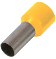 Изолированный наконечник втулочный e.terminal.stand.e2508.yellow 2,5 кв.мм, желтый