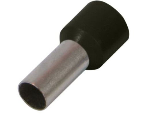 Изолированный наконечник втулочный e.terminal.stand.e1508.black 1,5 кв.мм, черный