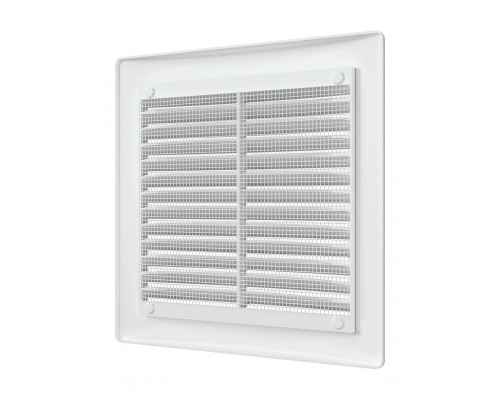 Решетка вентиляционная цилиндрическая вытяжная с сеткой АБС 150мм х150мм - ТМ VE