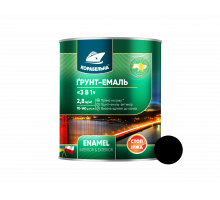 Грунт-эмаль на ржавчину 3в1 ТМ Корабельная черная 2,8 Грунт-эмаль на ржавчину 3в1 ТМ Корабельная черная 2,8