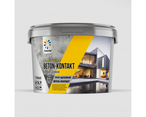 Грунт Бетон-контакт Contact Primer, ТМ Colorina 7,0кг Грунт Бетон-контакт Contact Primer, ТМ Colorina 7,0кг