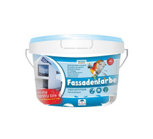 Краска Modem Fassadenfarbe 3 кг латексная для нар. работ