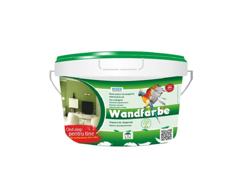 Краска Modem Wandfarbe 1,5 кг дисперсионная матовая для вн. работ (8)