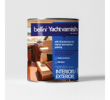 Лак яхтный алкидно-уретановый прозрачный «Bellini» 0,75 л.