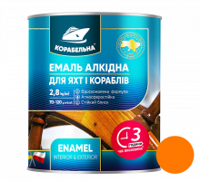 Оранжевая  эмаль ПФ-115 ТМ Корабельная, 2,8 кг, 6 шт