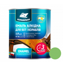 Салатовая  эмаль ПФ-115 ТМ Корабельная, 2,8 кг, 6 шт