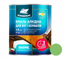Светло-зеленая эмаль ПФ-115 ТМ Корабельная, 2,8 кг, 6 шт