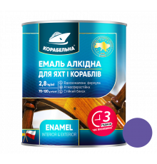Фиолетовая эмаль ПФ-115 ТМ Корабельная, 0,9 кг, 6 шт