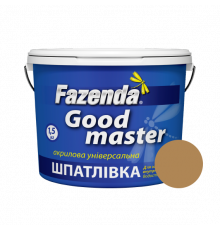 Шпатлевка акриловая цветная дуб «Good master» Fazenda, 0,50кг (12шт)