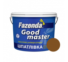 Шпатлевка акриловая цветная орех «Good master» Fazenda, 0,50кг (12шт)