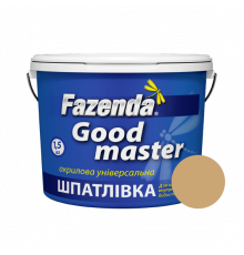 Шпатлевка акриловая цветная сосна «Good master» Fazenda, 0,25кг (24 шт)