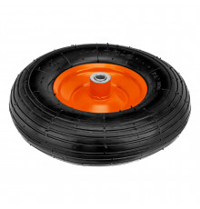 Колесо пневматическое, 4.00-6, D325мм, внутрен. подшипник D16мм, длина оси 100мм - ТМ Palisad