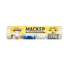 Пленка защитная Маскер с клейким слоем 1400мм х 15м (ТМ AVIORA)