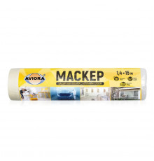 Пленка защитная Маскер с клейким слоем 1400мм х 15м (ТМ AVIORA)
