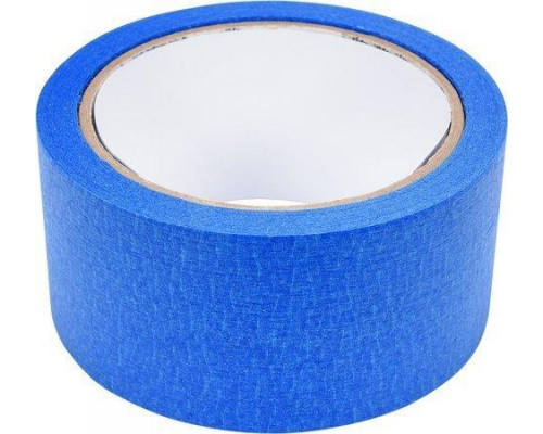 Лента малярная 48мм х 40м ПРОФИ синяя (спайка 6шт/ящ.30шт) - ТМ Корабельная