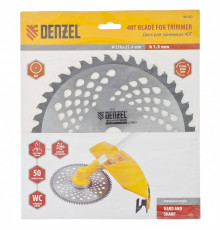 Диск для триммера, 230 х 25.4 мм, толщина 1.3 мм, 40 зубьев (50/1) - TM Denzel