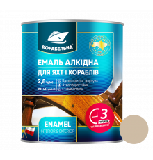 Слоновая кость эмаль ПФ-115 ТМ Корабельная, 2,8 кг, 6 шт