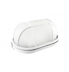 Светильник НПБ1402 белый/овал с реш. 60Вт IP54 - TM TDM