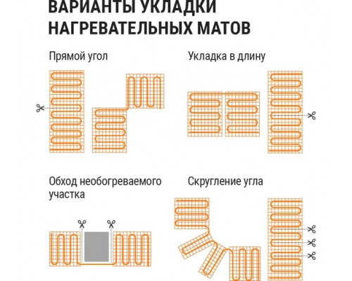 Мат нагревательный "Комфорт" МН двухжильный, 2 кв. м, 300 Вт - TM TDM Мат нагревательный "Комфорт" МН двухжильный, 2 кв. м, 300 Вт - TM TDM