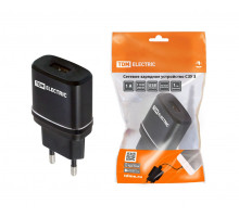 Сетевое зарядное устройство, СЗУ 3, 2,1 А, 1 USB - TM TDM