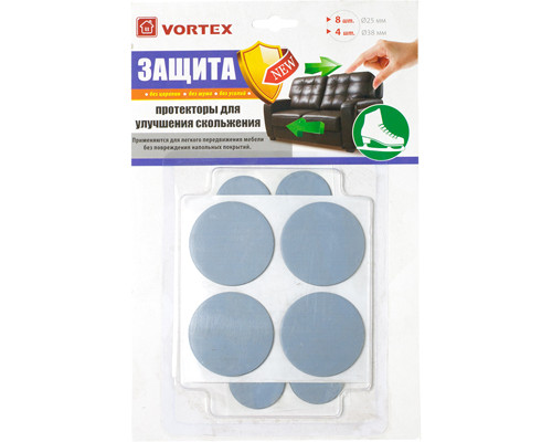 Протекторы для улучшения скольжения ЕВА с ПЭВП Ø 25mm, Ø 38mm (цп.30) Протекторы для улучшения скольжения ЕВА с ПЭВП Ø 25mm, Ø 38mm (цп.30)