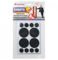 Протекторы противоскользящие из ЕВА Ø 16mm,  Ø 38mm (уп.30)
