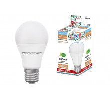 Лампа светодиодная НЛ-LED-A65-25 Вт-230 В-6500 К-Е27, (65х135 мм), Народная - ТМ TDM Лампа светодиодная НЛ-LED-A65-25 Вт-230 В-6500 К-Е27, (65х135 мм), Народная - ТМ TDM