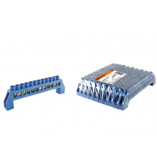 Шина "N" нулевая в изоляторе 6х9мм 12 групп (уп.10шт) - ТМ TDM