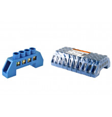 Шина "N" нулевая в изоляторе 6х9мм 4 группы (уп.10шт) - ТМ TDM