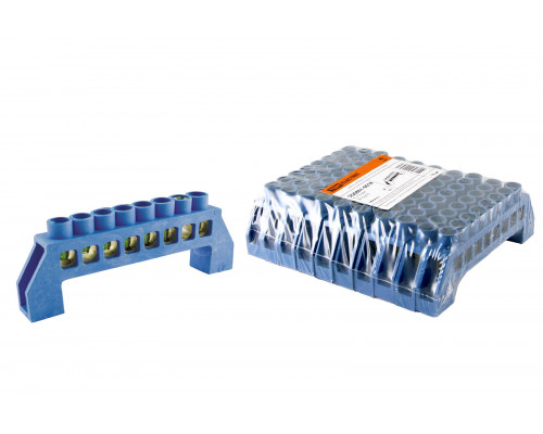 Шина "N" нулевая в изоляторе 6х9мм 8 групп (уп.10шт) - ТМ TDM