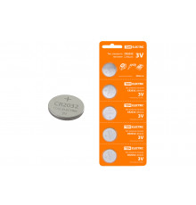 Элемент питания CR2032 Lithium 3V BP-5 (уп.100шт) - ТМ TDM