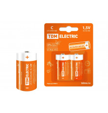 Элемент питания LR14 C Alkaline 1,5V BP-2 (уп.24шт) - ТМ TDM