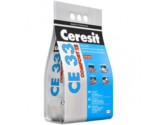 Затирка для швов CE33 Ceresit 2кг белая