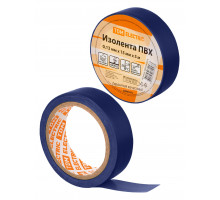 Изолента ПВХ 0.13мм х 15мм х 5м (синяя) - ТМ TDM
