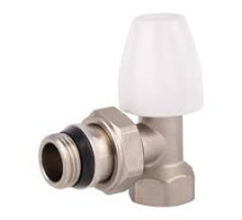 Кран (подача) для радиатора угловой, с антипротечкой 1/2, SD228W ТМ SD Plus